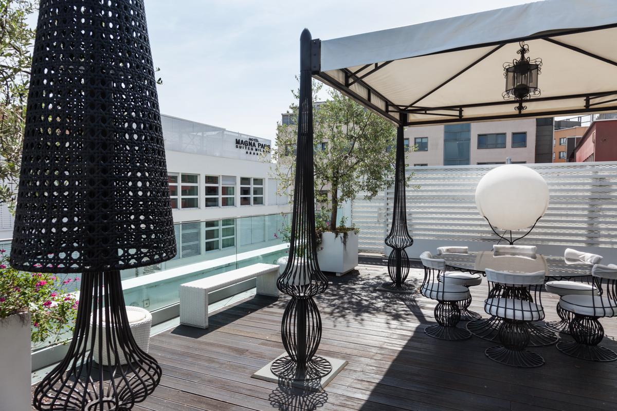 Magna Pars L'Hotel A Parfum, Small Luxury Hotels Of The World Μιλάνο Εξωτερικό φωτογραφία Rooftop terrace